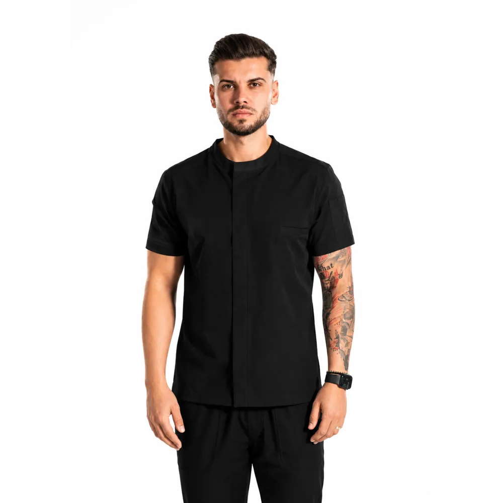 Men’s Core medical blouse, colour Black