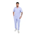 Men’s Smart Classic medical blouse with crossover neckline