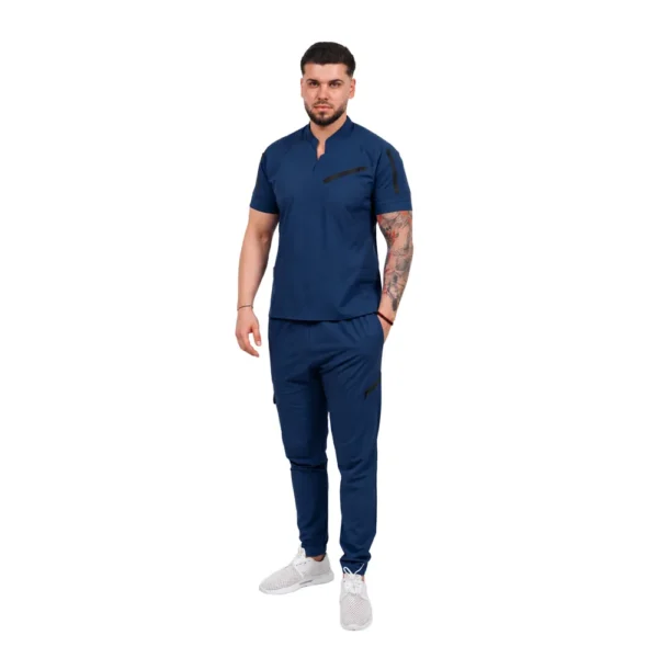 Bluză medicală pentru bărbați Tech-Smart, culoare Classic navy
