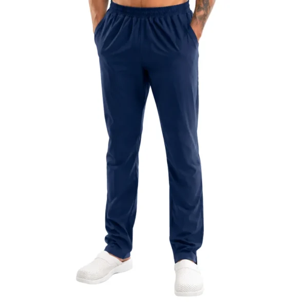 Pantaloni medicali pentru bărbați Clasic Confort, culoare Classic navy