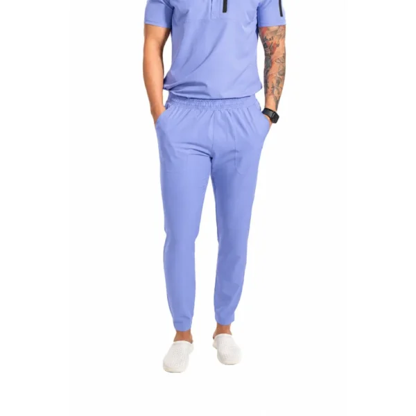 Smart Cargo men’s medical trousers, colour Baby blue