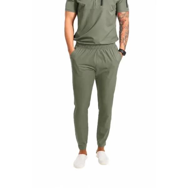 Pantaloni medicali pentru bărbați Smart Cargo, culoare Olive