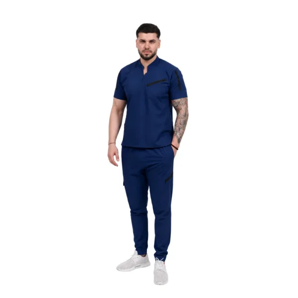 Pantaloni medicali pentru bărbați Elite Pocket, culoare Classic navy