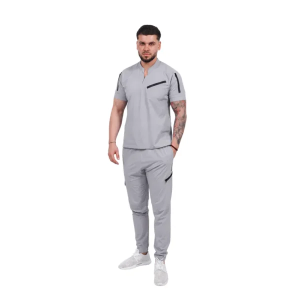 Pantaloni medicali pentru bărbați Elite Pocket, culoare Grey