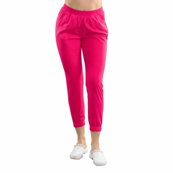 Pantaloni medicali damă Active Confort, culoare Amarant