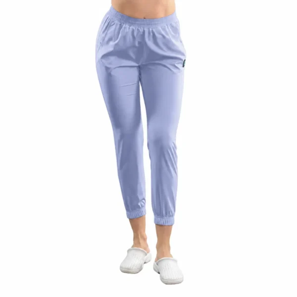 Pantaloni medicali damă Active Confort, culoare Baby blue