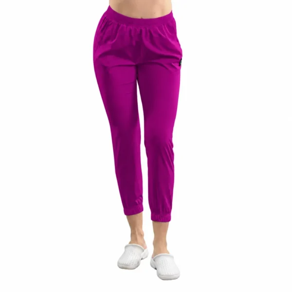 Pantaloni medicali damă Active Confort, culoare Raspberry