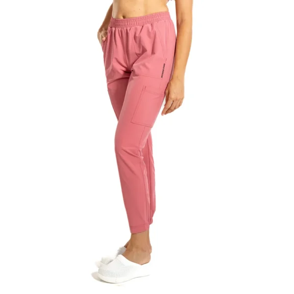 Pantaloni medicali damă Smart Cargo, culoare Ash pink