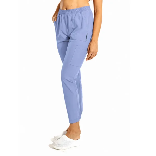 Pantaloni medicali damă Smart Cargo, culoare Baby blue