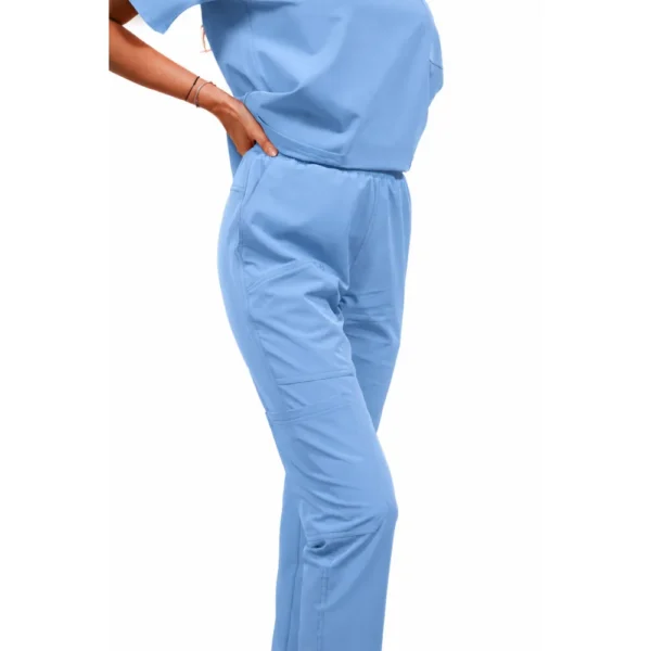 Active Jogger women’s Multi-Pocket medical trousers, colour Blue ashes