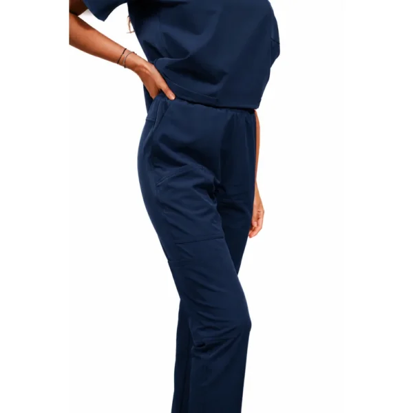 Pantaloni medicali damă Active Jogger Multi-Pocket, culoare Classic navy