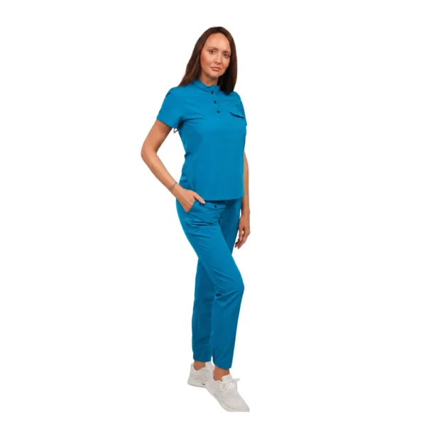 Silhouette women’s medical trousers, colour Dark marine