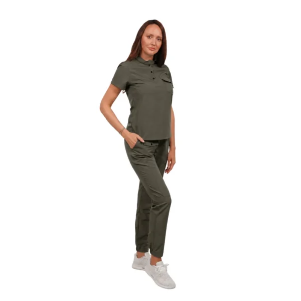 Silhouette women’s medical trousers, colour Olive