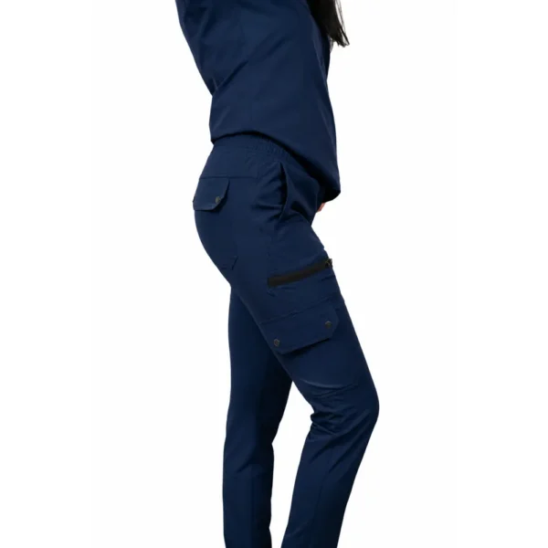 Pantaloni medicali damă Elite Pocket, culoare Classic navy